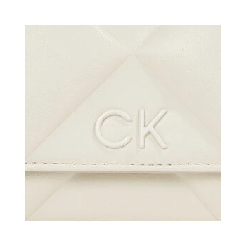Calvin Klein kabelka Re-Lock Quilt Mini Bag K60K611086 Écru