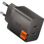 Spigen ee472eu-gan essential 2-port network charger 47w gunmetal (8800283315820)