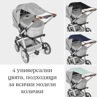 Reer 84223 Reer ShineSafe сенник за количка, мента (NEW024034)