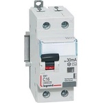 Legrand ДТЗ комбинирана DX3 1P+N 32A крива C 30mA тип AC 6kA 2 мод. - 411016 (411016)