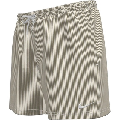 Nike Swim Breaker Ripple Nike Swim Breaker Mens Ripple Texture 5 Brief-Lined Volley Short - Parachute Beige