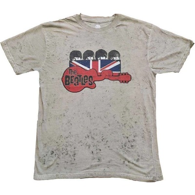 The Beatles Guitar & Flag Snow Wash (Wash Collection) Sand L Риза (<![CDATA[BEATSWASH02MS03]]>)