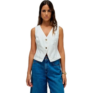 Salsa jeans Елек Salsa jeans 21011400 waistcoat - White (Pearl)