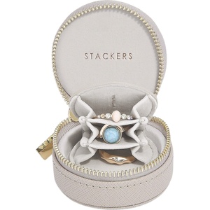 Stackers Пътническа кутия за бижута Stackers Oyster минi таупе (76202)