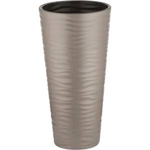 Serinova Кашпа Serinova Kumsal KVT1, 9, 1/5, 5 л, Ø30 × 57 см, мока, 3 части