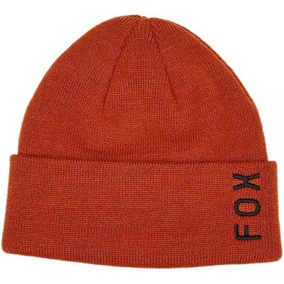 Fox W Wordmark beanie Burnt orange
