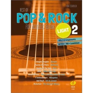 Best of Pop & Rock for Acoustic Guitar light 2 | Beat Scherler (ISBN: 9783868493184)