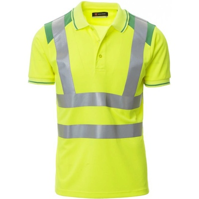 Payper GUARD+ Reflexná polokošeľa pánska Fluorescent yellow-Green S