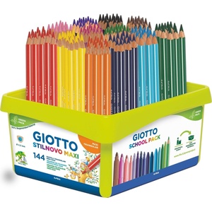GIOTTO Stilnovo Maxi Комплект цветни моливи Смес 144 pcs (<![CDATA[F226400]]>)