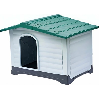 Max 424S plastová búda pre psa zelená 69 x 91,5 x 66 cm