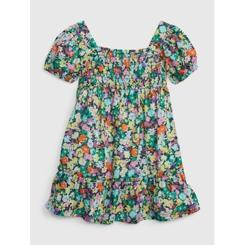 GAP Бебешка флорална рокля GAP GAP | Zelen | Момичешки | 74-80