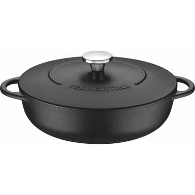 Tramontina Trento litinový kastrol s poklicí 28 cm, 4,1 l