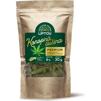 Konopná farma Liptov Konopná sušina čaj PREMIUM 30 g