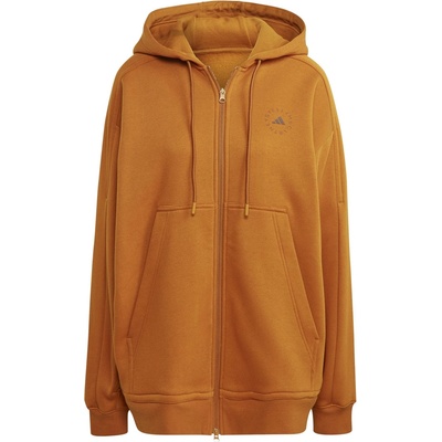 Adidas Суичър Adidas Women's Zip Hoodie - Dark Caramel