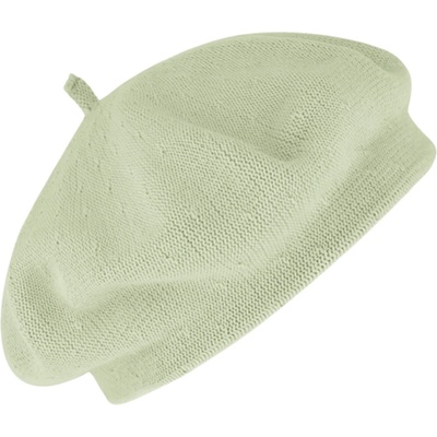 Fiebig Headwear since 1903 Bavlněný letní světle zelený baret dámský Flora