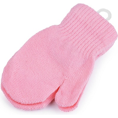 Prima-obchod Dětské pletené rukavice palčáky růžová sv.