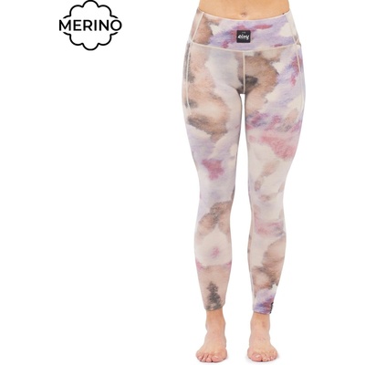 Eivy Pocket Merino Wool Tights aquarelle – Zboží Dáma