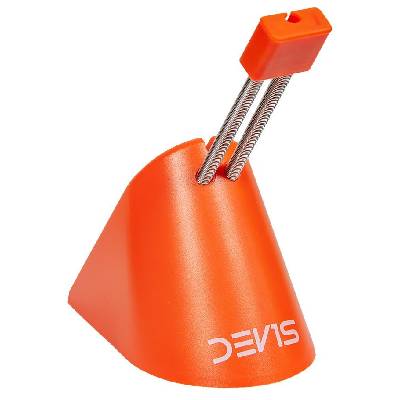 DEV1S MOUSE BUNGEE Držák kabelu, pro herní myši, flexibilní rameno, oranžový DEV1S_MOUSE_BUNGEE