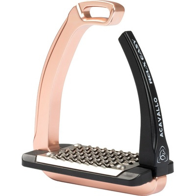 ACAVALLO Bezpečnostní třmeny Rel-X Easy rosegold