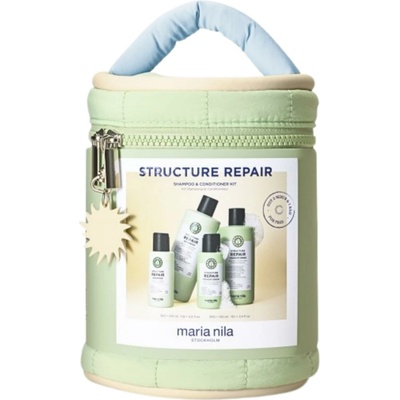 Maria Nila Beauty Bag 2026 Structure Repair šampon 350 ml + kondicionér 300 ml + šampon 100 ml + kondicionér 100 ml dárková sada