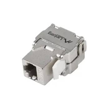 Image 1 of Lanberg Конектор, Lanberg keystone toolless module RJ45 180° FTP CAT. 5e (KSF5-2000)