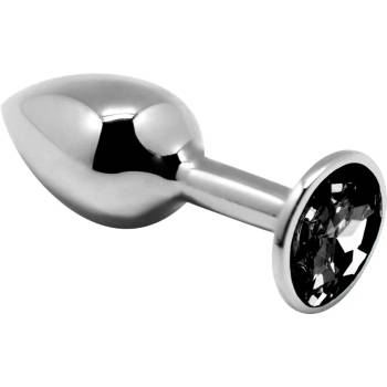 Image 1 of Alive Mini Metal Butt Plug Anal Pleasure Black S