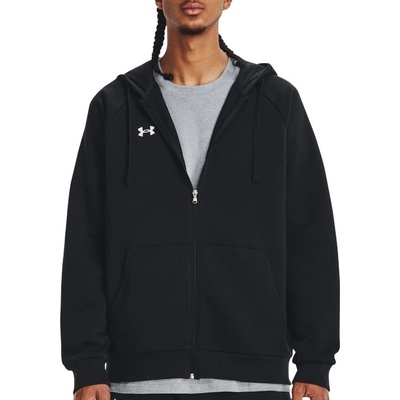 Under Armour UA Rival Fleece FZ Hoodie-BLK 1379767-001