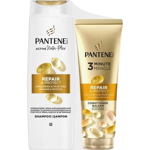 Pantene Pro-V Комплект Repair & Protect - Шампоан и Балсам 3 Minute Miracle, 400 + 220 ml