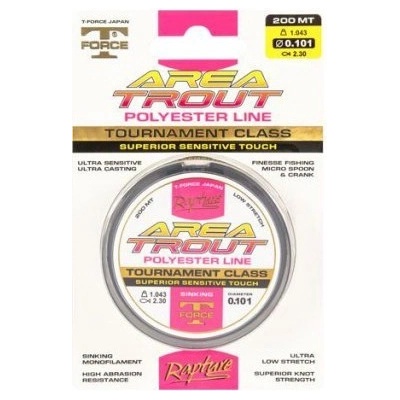 Rapture Area Trout Polyester 200 m 0,112 mm 1,134 kg