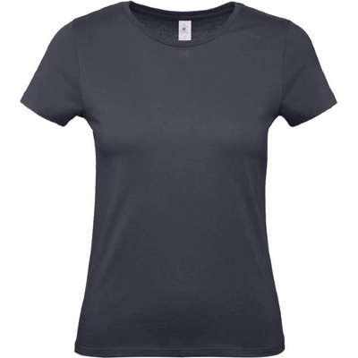 B&C Collection B&c e150 / Дамска тениска с обло деколте - светло тъмносиня xs (01002t48000)