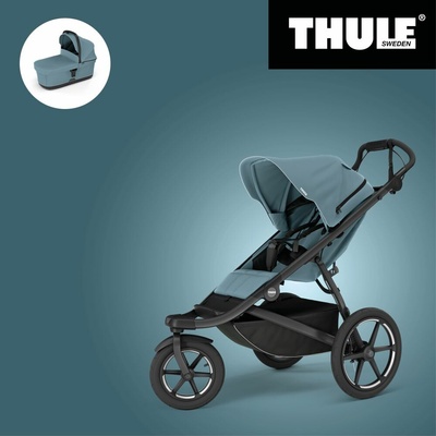 THULE SET URBAN GLIDE 3 MID BLUE SINGLE 2025 + Korbička