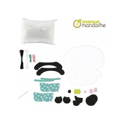 Clairefontaine Set Panda Gustave Sewing Mascot
