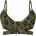 boochen Дамско бикини горнище Boochen Women's Arpoador Top Bikini top - Green Leopard / Moss - размер XS (150-2072-0211)