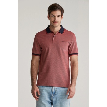 Gant 4-COL oxford SS pique Ruby red