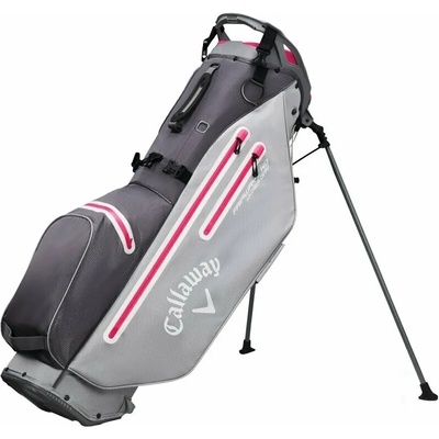 Callaway Fairway C HD Charcoal/Silver/Pink Чантa за голф