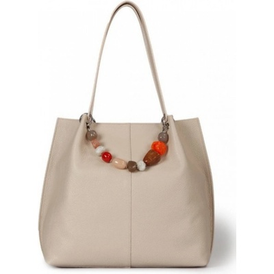 Roberta Gandolfi kabelka Ginevra beige