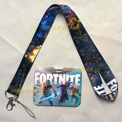 Šňůrka na krk 25367 s cedulkou na ID Fortnite