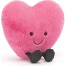 JELLYCAT Srdce Amuseable Pink 17 cm
