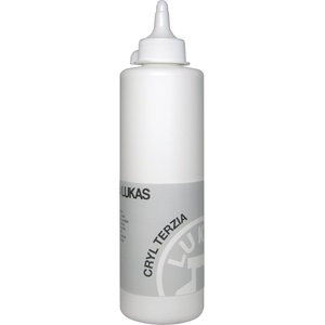 LUKAS Cryl Terzia Plastic Bottle АКРИЛНА боя Titanium White 500 ml 1 бр (748080500)