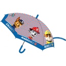 Dáždniky E plus Tlapková patrola deštník dětský modrý