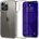 Spigen AirSkin Hybrid Case - тънък удароустойчив хибриден кейс за iPhone 14 Pro Max (прозрачен)