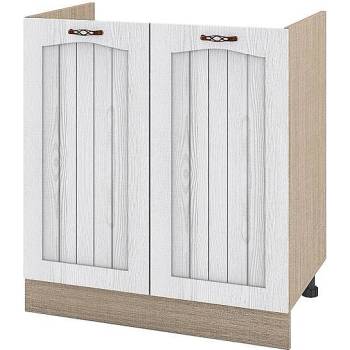 Image 1 of ИРИМ Долен кухненски шкаф за бордова мивка Сити МФ-Бяло фладер-04-30 80 см