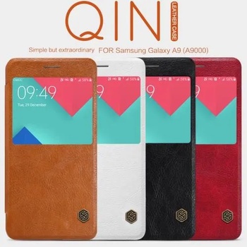 Image 1 of Samsung Galaxy A9 2016 Nillkin Window Кожен Калъф и Протектор