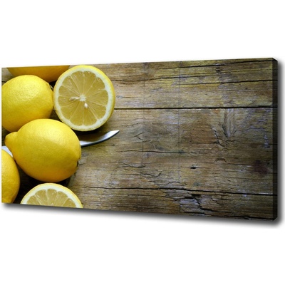 Foto obraz na plátne Citróny na strome 100x50 cm