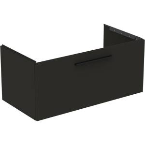 Ideal Standard i. life B стенен шкаф за монтаж, матово карбоново сиво, 1 чекмедже, 100 см (T5275NV)
