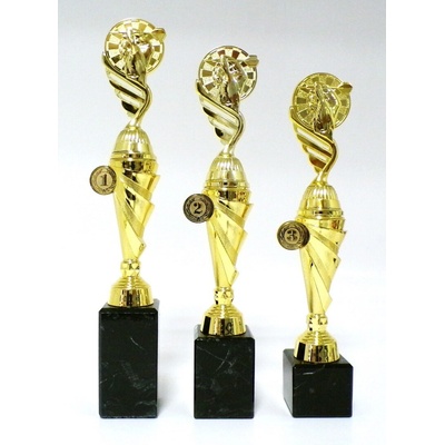 VIZINGR Šipky trofeje s pořadím 118-P412 31 cm