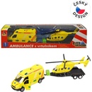 MaDe Ambulancia a vrtuľník so svetlom a zvukom