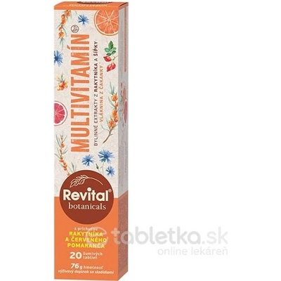 Vitar Revital Botanicals MULTIVITAMÍN 20 ks