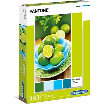 Clementoni Пъзел 1000ч pantone lime punch (1005121f)
