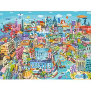Heye - Puzzle Vidak: Good Old Europe - 1 500 piese
